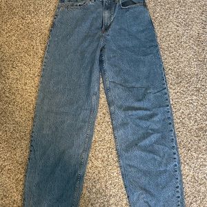 Abercrombie & Fitch Blue Straight Leg Jeans